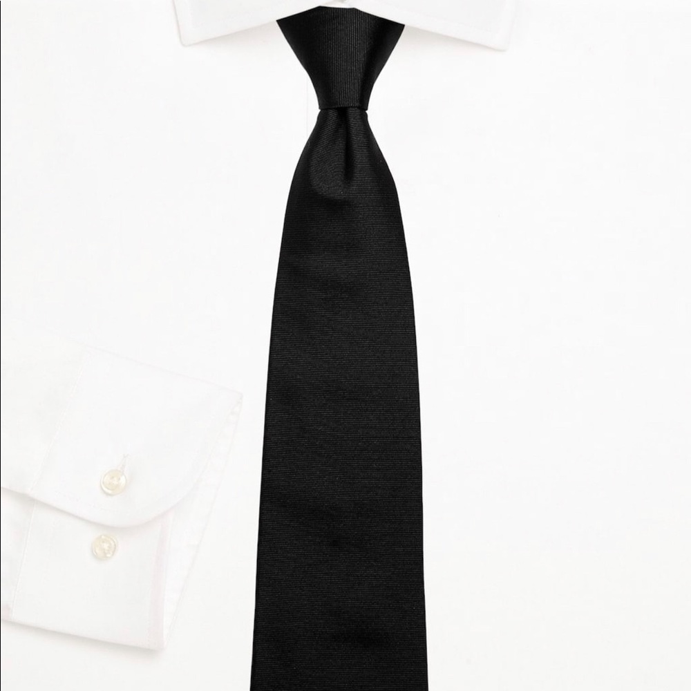 Solid Silk Tie - image 1